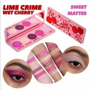 Lime Crime Wet Cherry Sweet Mattes Eyeshadow Palette - NEW IN BOX‎